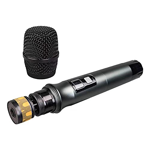 WENWEN Wireless Microphone System 6 Channel Microphones Pro UHF 6 Handheld Karaoke DJ Karaoke System 6 Whole Metal Karaoke System Church Speaking Conference Wedding Party - Image 4