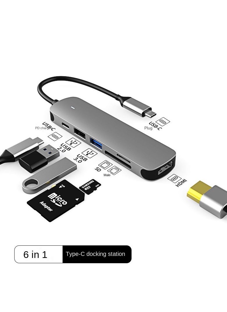 Generic Type-c docking station usb hub,Megadeals-ae  - Image 1