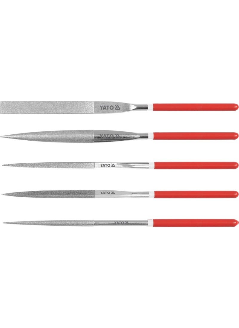 Yato YATO 5Pcs Diamond Needle File Set 5X180X70mm YT-6156 