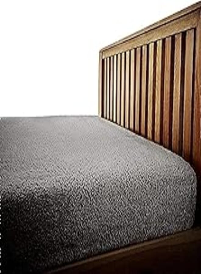 Snooze Fitted Throw Blanket, 200 x 180 cm - Grey