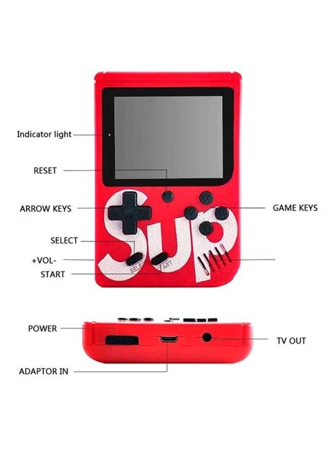 GREEN CAMEL - SUP 400 in 1 Retro Game Console for Boys and Girls | Handheld Video Game System with TV Connection | Retro Handheld Gaming Device with 3-Inch LCD, Built-in 400 Classic Games, Rechargeable Battery | Best Portable Retro Game Console - Image 1