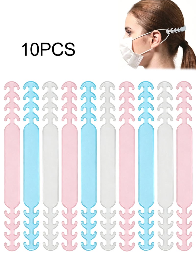 10-Piece Adjustable Face Mask Buckle Ear Strap - Image 1