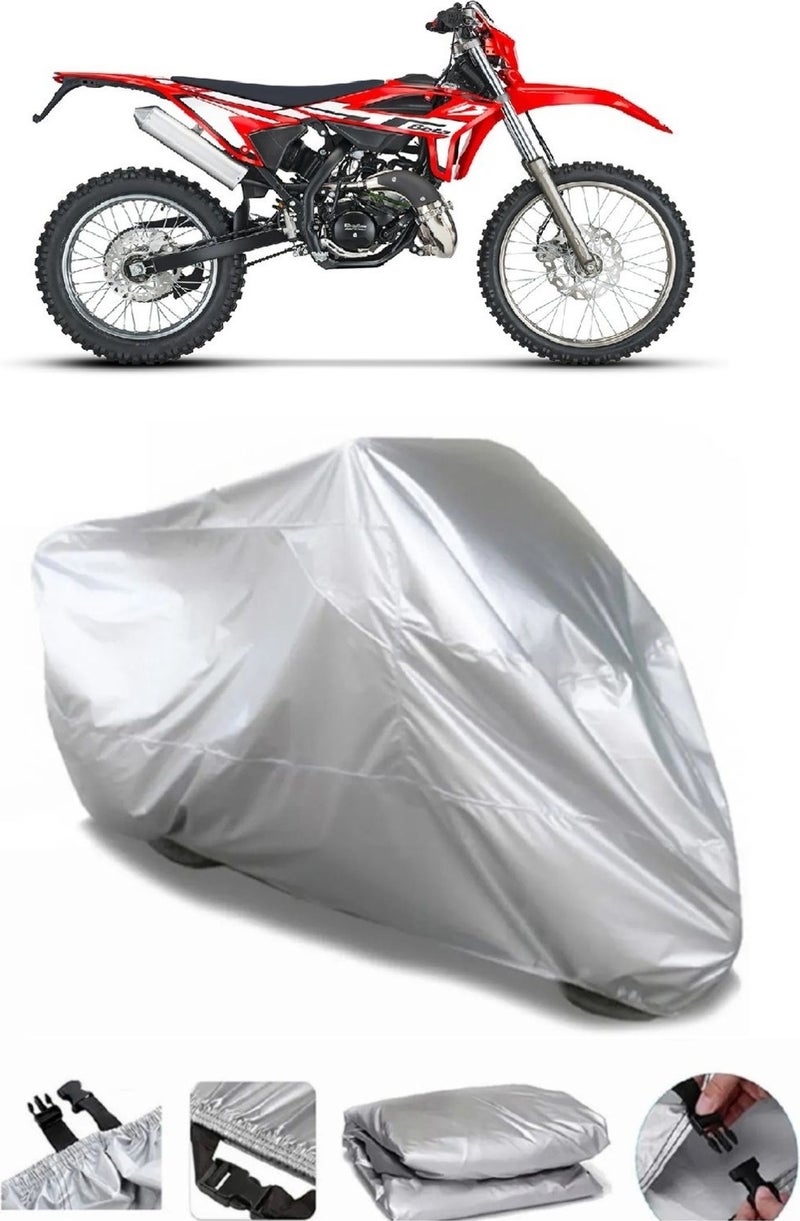 Breen Beta Rr 50 Enduro Grey Waterproof Motorcycle Canvas Premium - Image 1