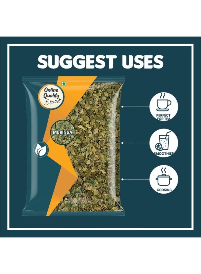 Online Quality Store Moringa Leaves - 100g |Moringa Dry Leaf, Dried Drumstick Tree Leaves, - Image 2