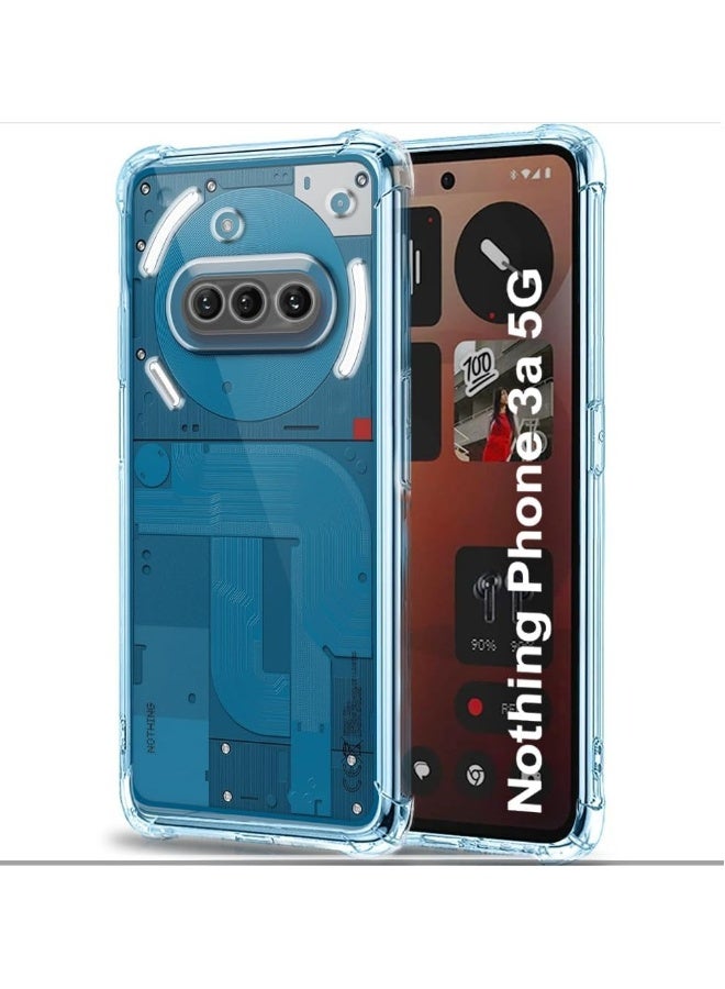 DUSALA Case for Nothing Phone (3a) Clear Back Cover Case Ultra Clear Best Camera Protection Anti-Slip Grip Slim & Protective Back Case Cover for Nothing Phone 3a 5G 2025 Bumber Case - Image 1