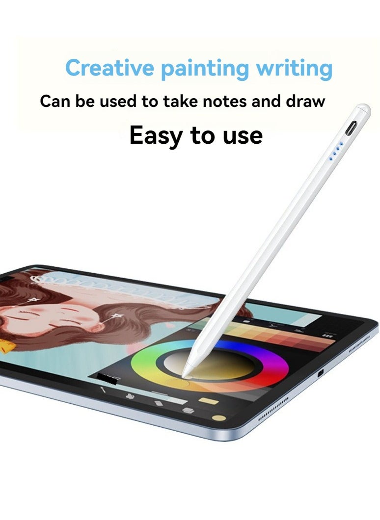 قلم iPad، قلم ذو سعة عالية، جهاز لوحي، هاتف محمول، شاشات عرض متنوعة، قلم عالمي، مناسب للرسم والعمل عبر الإنترنت للطلاب