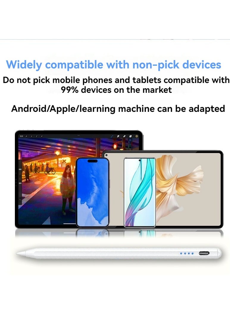 قلم iPad، قلم ذو سعة عالية، جهاز لوحي، هاتف محمول، شاشات عرض متنوعة، قلم عالمي، مناسب للرسم والعمل عبر الإنترنت للطلاب