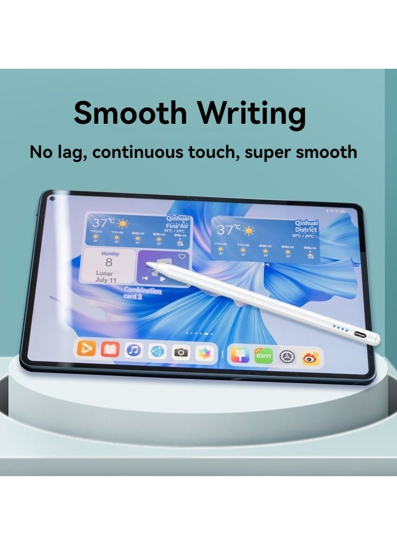 قلم iPad، قلم ذو سعة عالية، جهاز لوحي، هاتف محمول، شاشات عرض متنوعة، قلم عالمي، مناسب للرسم والعمل عبر الإنترنت للطلاب