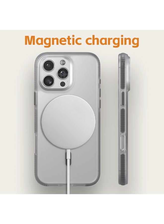 اس-توب جراب لهاتف iPhone 15 Pro Ice Skin MagSafe PC Hybrid TPU - Image 4