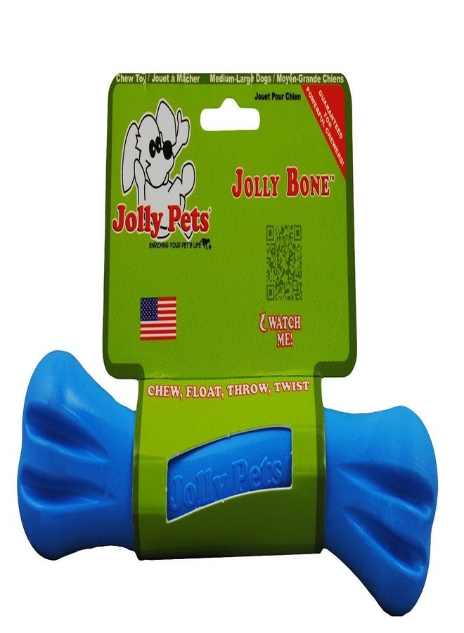 Jolly Pets 3 Pack of Jolly Bones, Blue, Large 8-Inch - Image 2