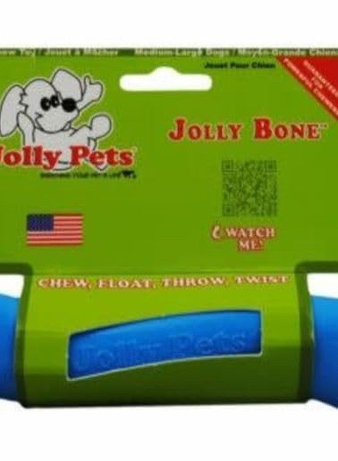 Jolly Pets 3 Pack of Jolly Bones, Blue, Large 8-Inch - Image 4