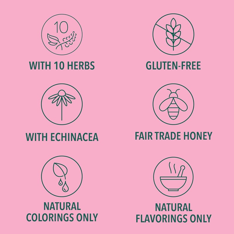 Ricola Honey Lemon with Echinacea Cough Drops 45 Count Delicious Throat Relief  Care Oral Anesthetic Naturally Flavored - Image 4
