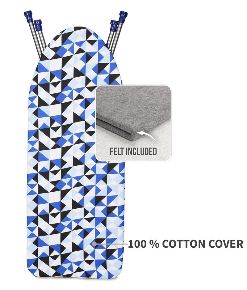 Drumstone 𝟓+𝟓 𝐌𝐀𝐋 𝐌𝐔𝐌𝐀𝐓 𝐆𝐔𝐀𝐑𝐀𝐍𝐓𝐄 طاولة/لوح كي خشبي فاخر مع حامل مكواة، قابل للطي وقابل للتعديل | ديلوكس بلس - 𝐈𝐝𝐡𝐚𝐫 𝐟𝐨𝐫 𝐘𝐞𝐚𝐫-𝐄𝐧𝐝 & 𝐀𝐥𝐥 𝐎𝐜𝐜𝐚𝐬𝐢𝐨𝐧𝐬 - Image 5