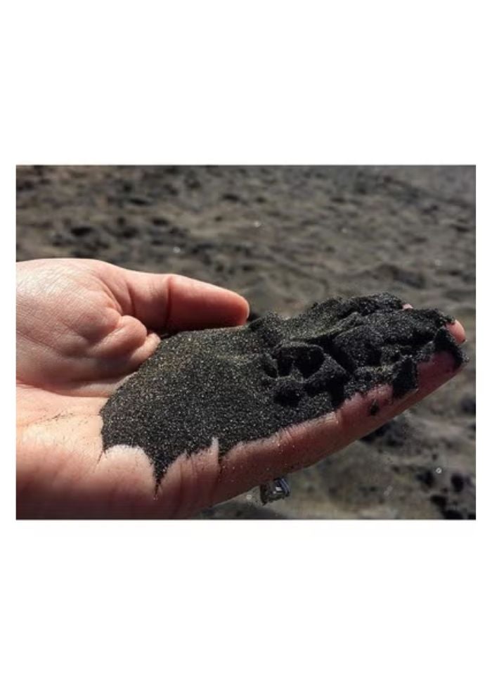 vsell24 5KG Super Natural Black Sand (80–120µm) – Ultra-Fine Decorative Sand for Aquascaping, Aquarium Substrates, Water Filtration, Terrariums & Crafts - Image 4