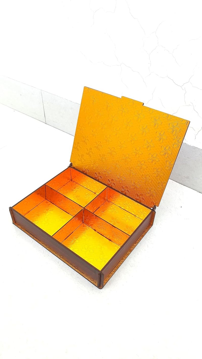 MeeCraft Personalized Wooden Gift Box for Dry Fruits Sweets and Candies 202x163x42cm - Image 2