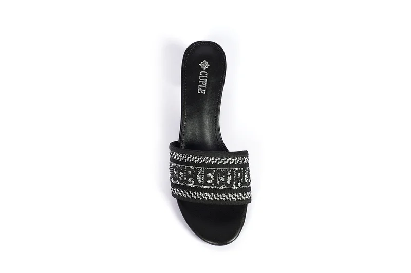 Cuple Ladies Festive Heeled Sandals