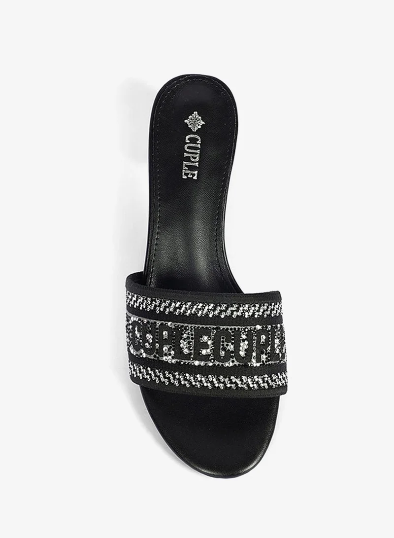 Cuple Ladies Festive Heeled Sandals