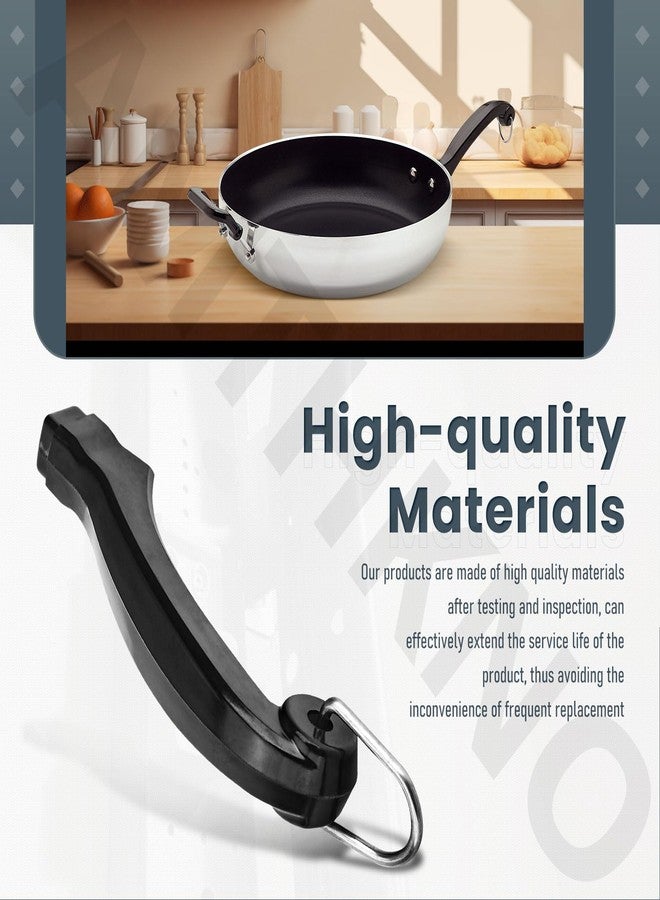 AMTHKNO P08-031 Saucepan Handle (Short) with Screw Compatible with Farber-Ware 1, 1.5, 2 & 2.5 Quart Pan, The Handle Design Offers a Comfortable Grip and Keeps The Cookware Balanced During Cooking - Image 4