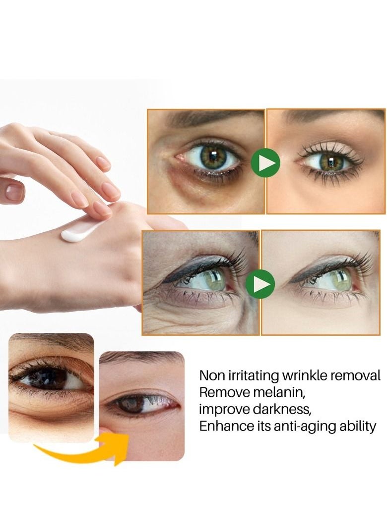 Lanthome Ginseng Retinol Eye Cream for Dark Circles and Reduce Puffiness Eye Cream Under Eye Treatment Anti Aging Eye Cream for Wrinkles Reduces Fine Lines 30g  - Image 5