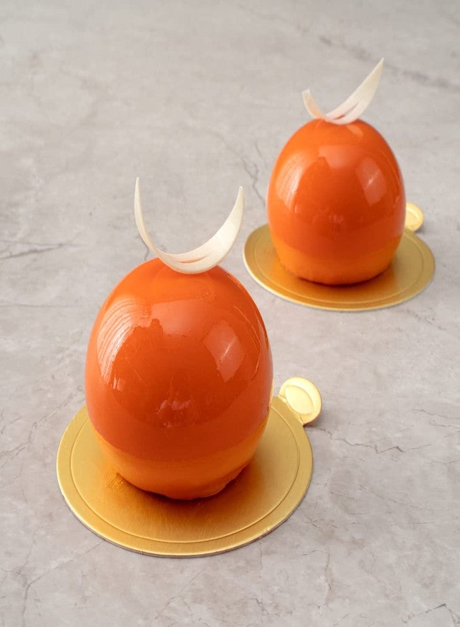 Restaurantware-Pastry Tek 8 Cavities Ball Mold, 1 Oven-Ready Chocolate Mold - Flexible, Freezable, White Silicone Baking Mold, Easy Release, For Making Candies or Chocolates - Image 5