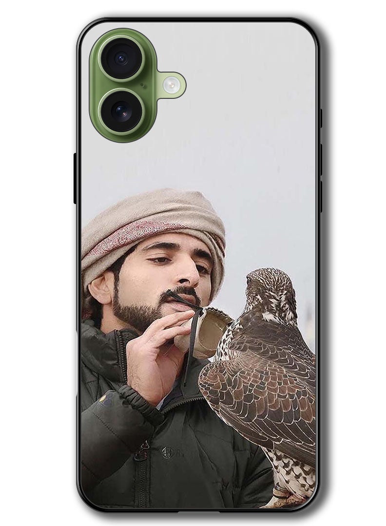 Theodor Case Compatible with Apple iPhone 17 6.3 Inch Protection Shockproof Bumper Cover Sheikh Hamdan Loving His Eagle - Image 1