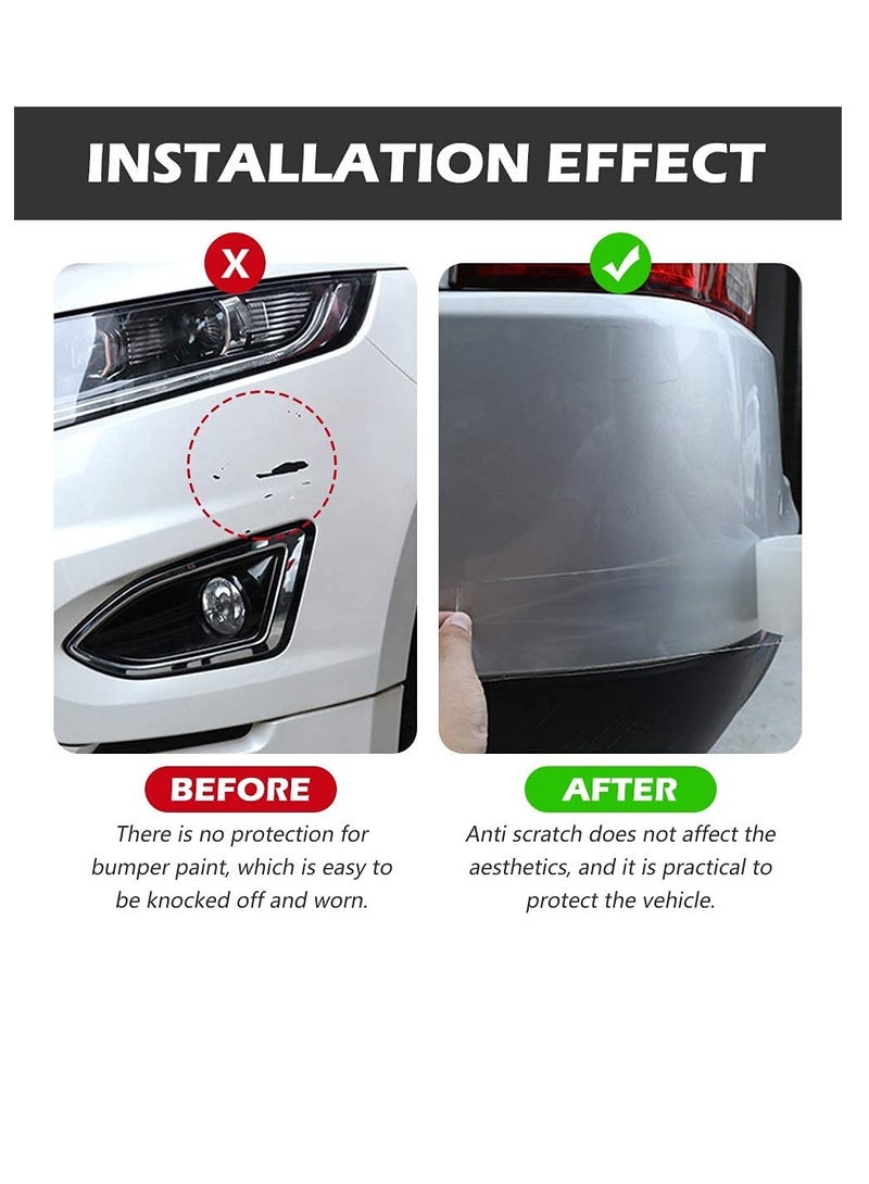 SYOSI Car Door Edge Guard Clear Universal Door Sill Guard Car Door Trim Edge Guard Protection Film Anti-Collision Fits for Most Car (33Ft x 1.2In, Transparent) - Image 5