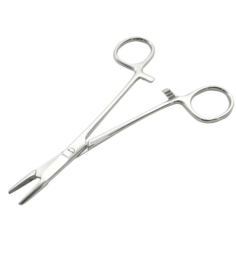 1 Pcs Laboratory Multifunctional Scissors Needle Holder Pliers 5.51 Inch High Quality Polishing Tool Durable No Batteries Required - Image 3