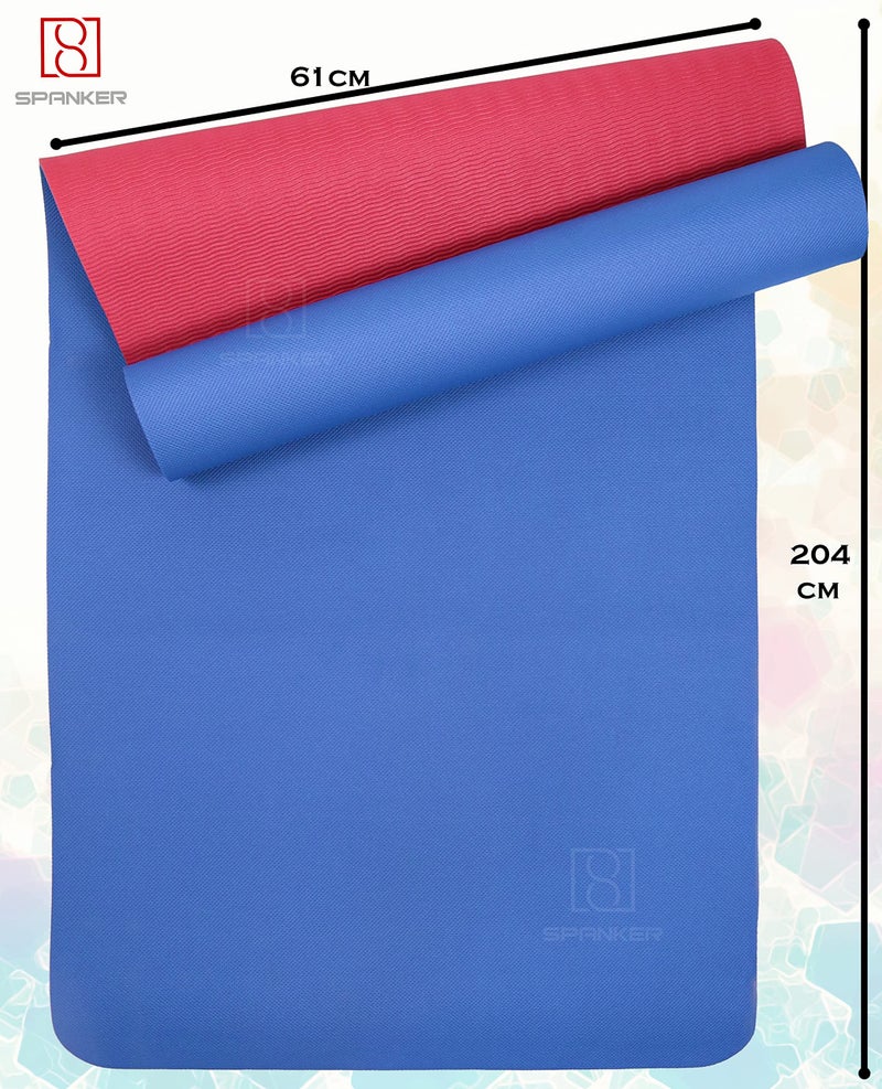 Spanker Premium 5 mm Printed Thick Non Slip Exercise & Fitness Mat for All Types of Yoga, Pilates & Floor Workouts (68"L x 24"W x 5 mm Thick) (Design May Vary) SSTP - Image 5