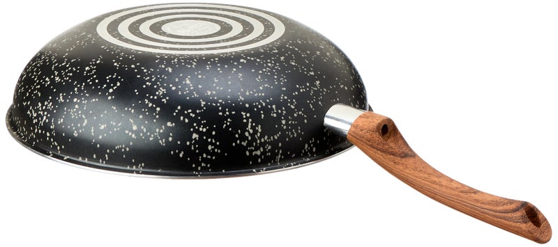 LAPIS Granite Deep Frying Pan Size 28 cm Black 1 Piece - Image 4
