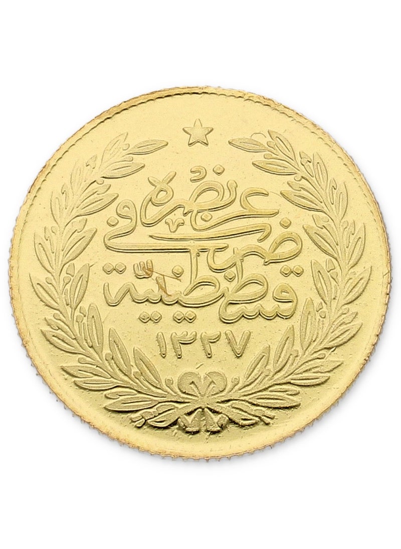 FK Jewellers - Gold 21KT Turkish Lira 7.2 Grams Coin - Image 1
