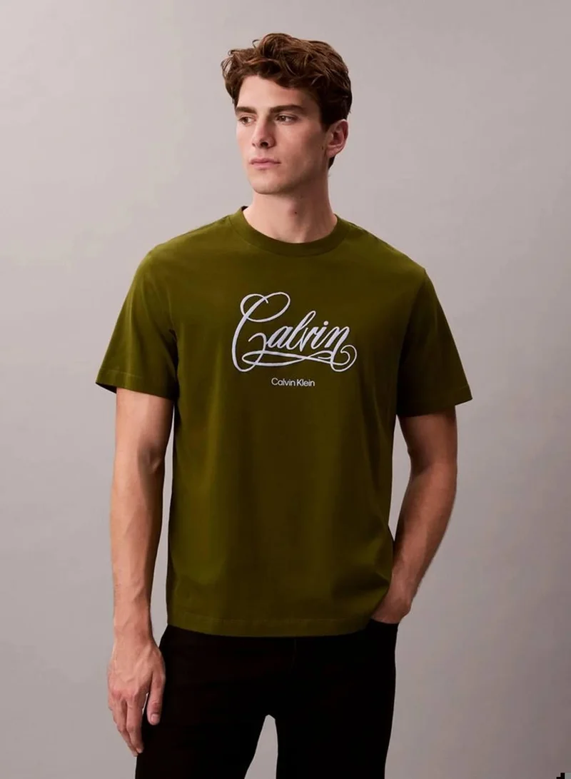 Script Logo Graphic Classic T-Shirt