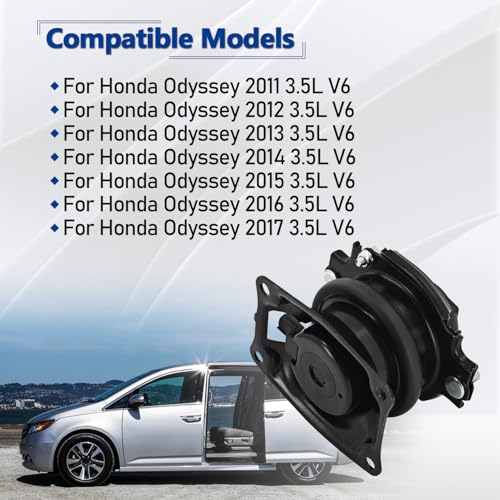 HonHuCo 50830-TK8-A01 Front Engine Mount Compatible with Honda Odyssey 2011-2017 Replace# 50830TK8A01 - Image 4