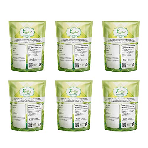 YUVIKA Combo Pack for Advance Hair Care Powders - Awla - Reetha - Shikakai - Jatamansi - Gudhal Phool - Bhringraj 450 Grams (75 Grams Each) - Image 3