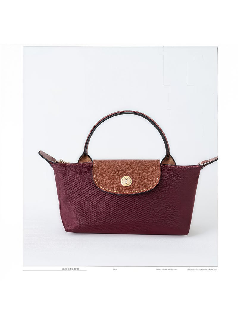 لونج شامب Longchamp Le Pliage أحزمة كتف صغيرة للنساء أزياء كلاسيكية متعددة الاستخدامات حقيبة مكياج صغيرة ، حقيبة يد ، حقيبة كتف ، حزام كتف - Image 4