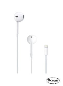 In-Ear Wired Headphone for iPhone, Apple Earbuds with Lightning Connector, Built-in Microphone & Volume Control, Compatible with iPhone14/13/12/SE/11/XR/XS/X/8/7, Support All iOS System, White