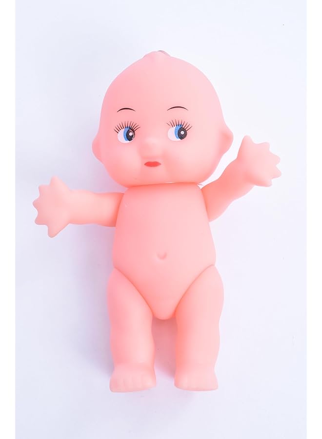 FUN MOMENT Bath Tub Doll With Multiple Tools Pink - Image 4