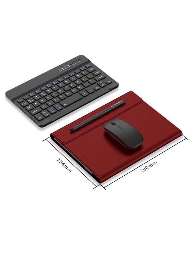 general Wireless Keyboard and Mouse Compatible with Samsung Galaxy Z Fold 5/6, Bluetooth Keyboard Wirelessly Connects with Leather Cover and Pen for Galaxy Z Fold 5/6 - Image 3