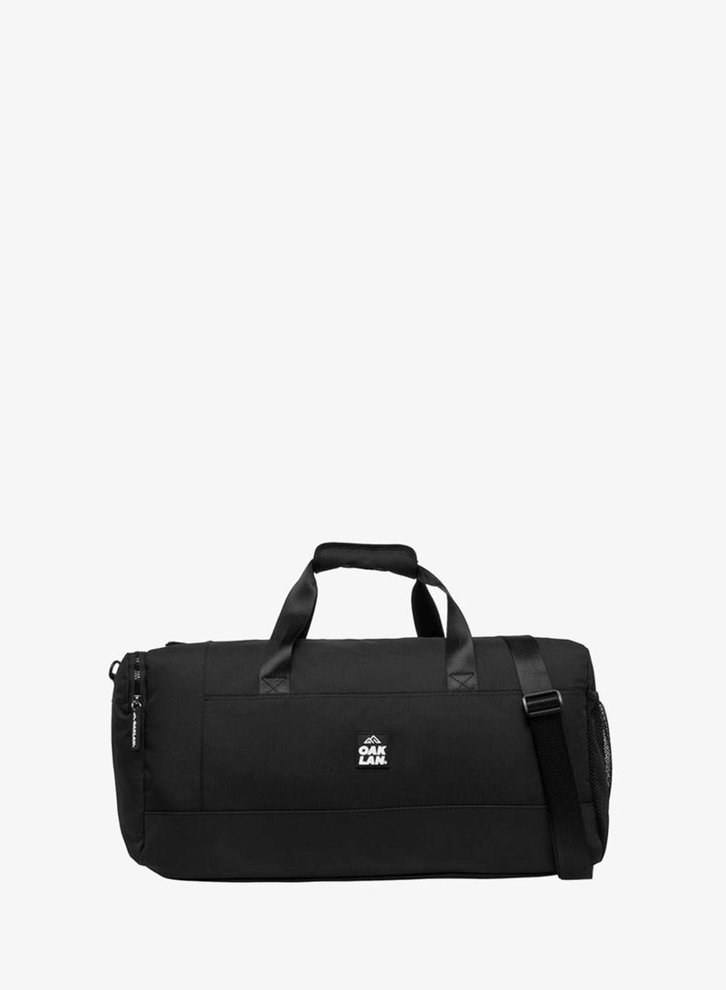 Oaklan by Shoexpress Solid Duffle Bag with Double Handles and Zip Closure - Image 1