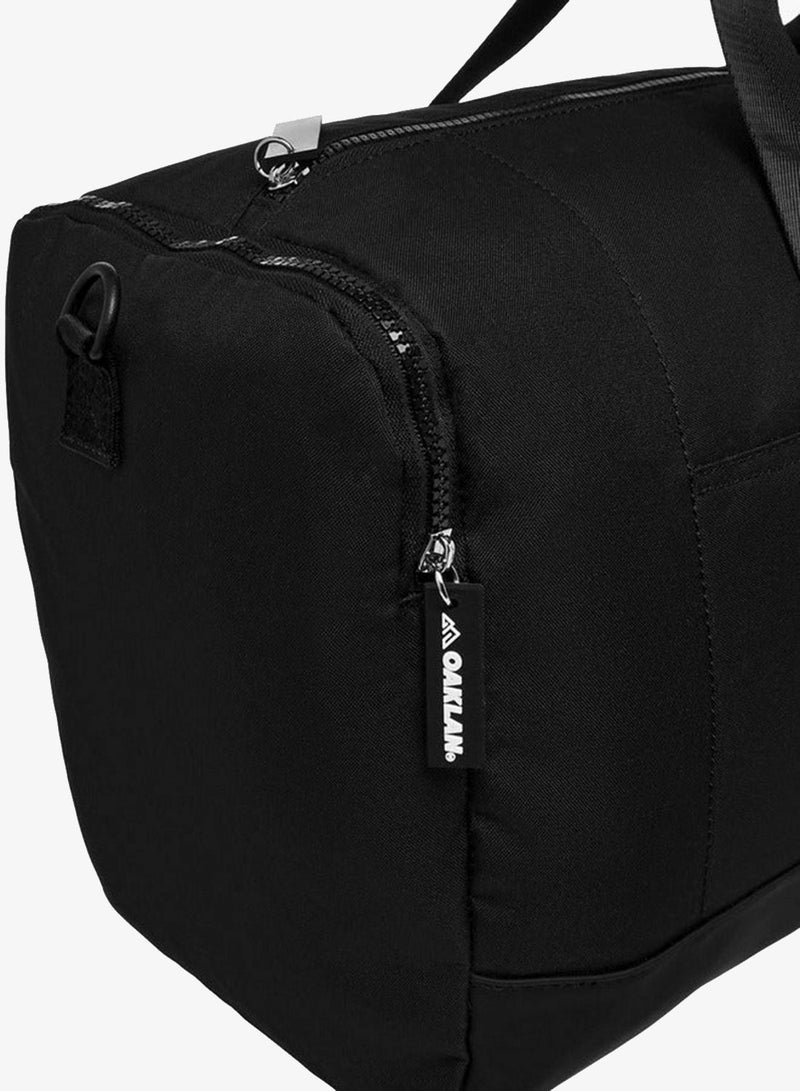 Oaklan by Shoexpress Solid Duffle Bag with Double Handles and Zip Closure - Image 4