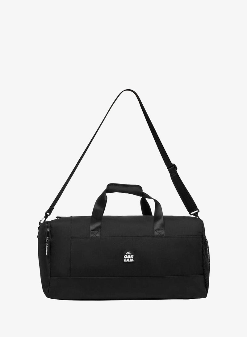 Oaklan by Shoexpress Solid Duffle Bag with Double Handles and Zip Closure - Image 2