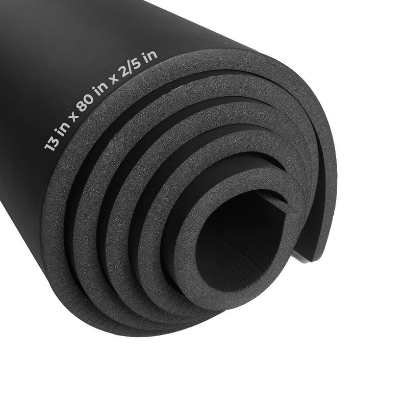 DGSL Neoprene Foam Seal Strip Roll，High Density Weather Seal Stripping Strip Roll Insulation for Window Air Conditioner (13 in x 79 in x 2/5 in) - Image 1