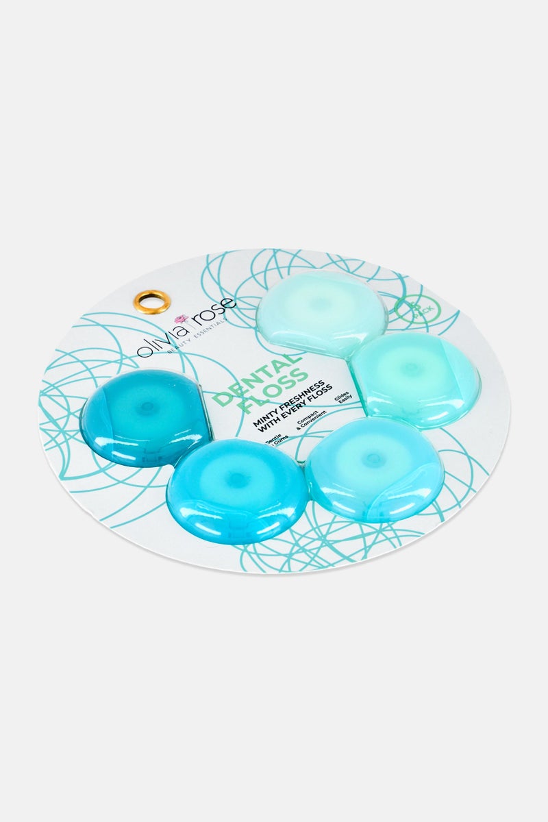 Olivia Rose 5 Pack Minty Freshness Dental Floss - Image 2