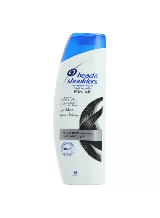 Head & Shoulders Head & Shoulder Hair Fall Defense Anti-Dandruff Shampoo for Men- 400ml - Image 1