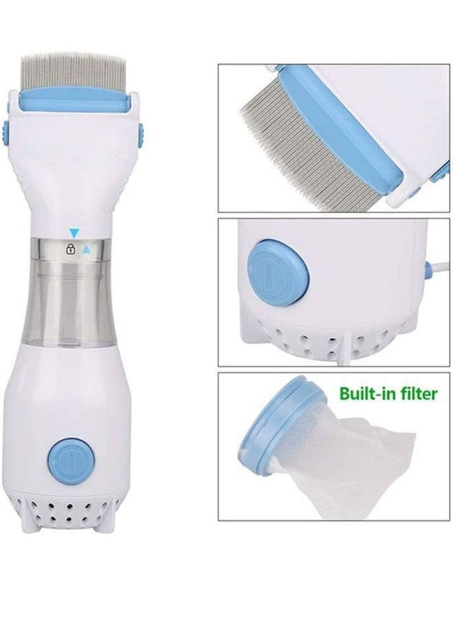 Beauenty - Electric Hair Lice Comb Vacuum Effective Head for and Pets Get Rid of with this Vacuums Machine Pack 1 - Image 1