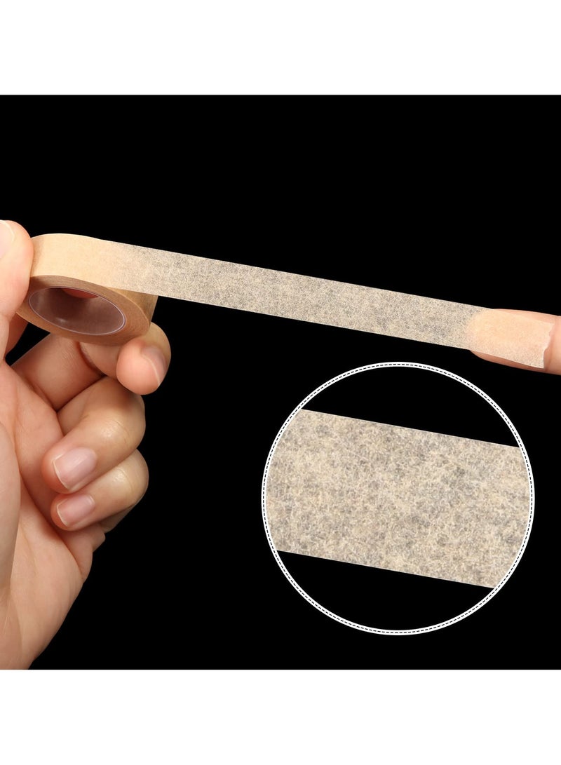 GNAFOTU 6 Rolls Flexible Skin Tape Breathable Nose Tape Self Adhesive Gauze Tape for Wound Injuries Swelling Sports, 0.5 Inch x 10 Yards,Beige  - Image 4