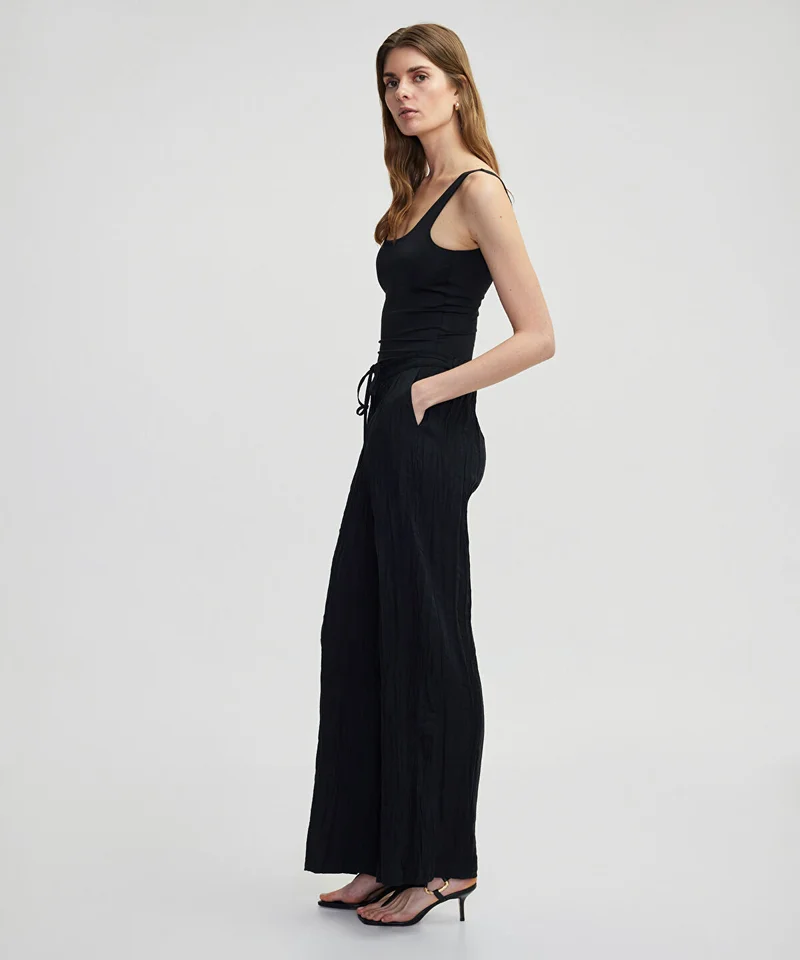 ابيكول Crinkle-Effect Trousers