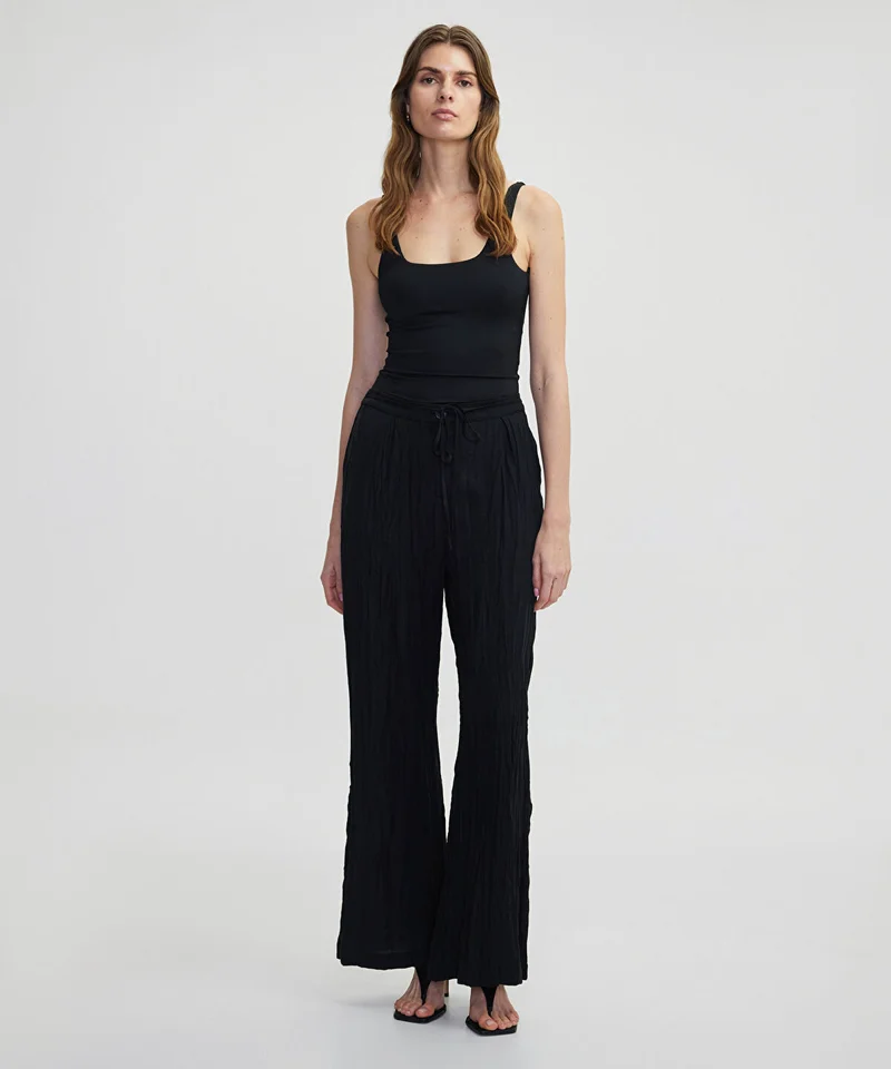 ابيكول Crinkle-Effect Trousers