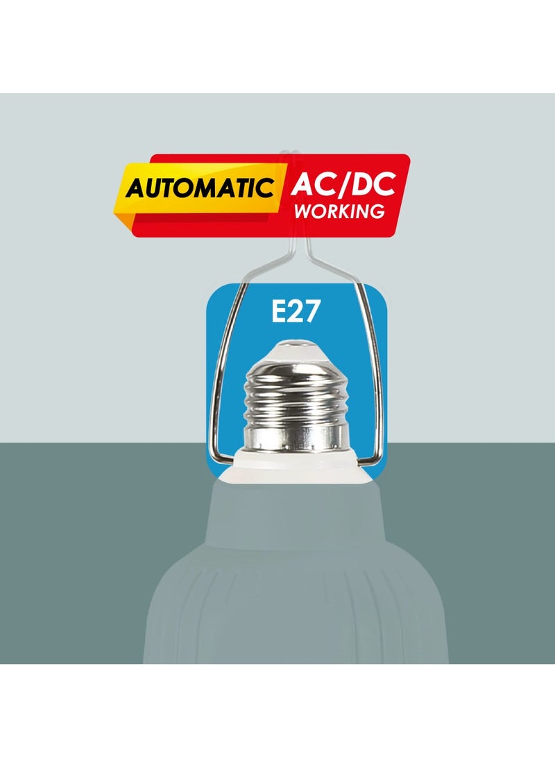 Sanford Rechargeable LED Emergency Bulb, 7W, 500 Lumens, 40 SMD LEDs, 1000mAh Battery, E27 Base, AC/DC, 3 Hours Working Time, Power Outage, Camping, Home - Image 3