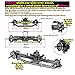 RampCrab Axle widening Upgrade Parts for TRX4M 11mm Wider on Each Side Front Rear Brass Upgrades Parts for TRX4m RC Crawler Car Fit for 118 TRX4M Unlimited Trail Buggy Ultra 11 - Image 4