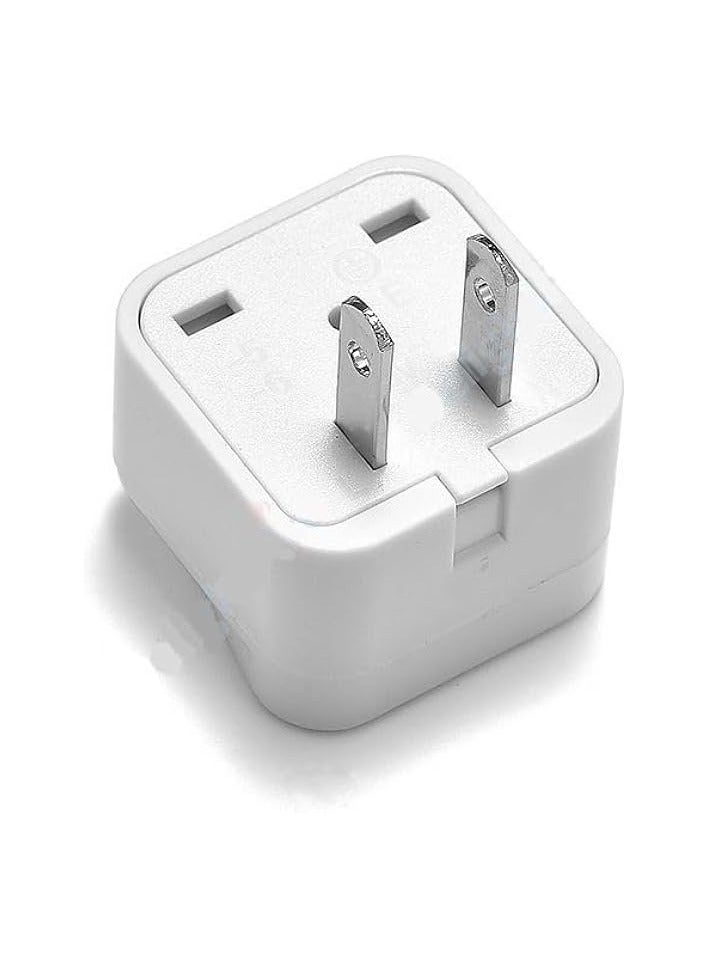 إيروريكس محول مقبس عالمي إلى أمريكي ثنائي السنون [3 قطع] - محول مقبس من النوع A للولايات المتحدة الأمريكية وكندا واليابان والمزيد - Image 3